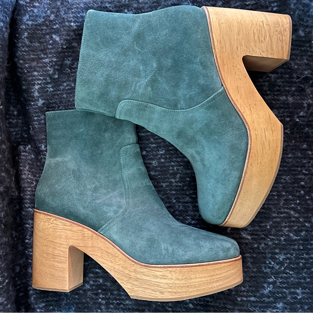 Charlotte Stone Paz Boot in Emerald